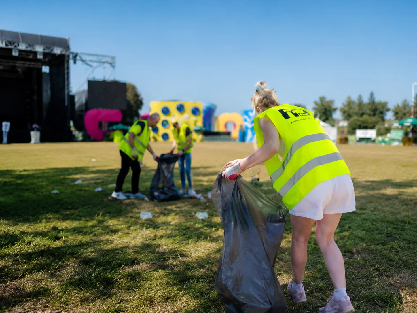 Mega-Fest Chorzów: cleaning a huge festival area
