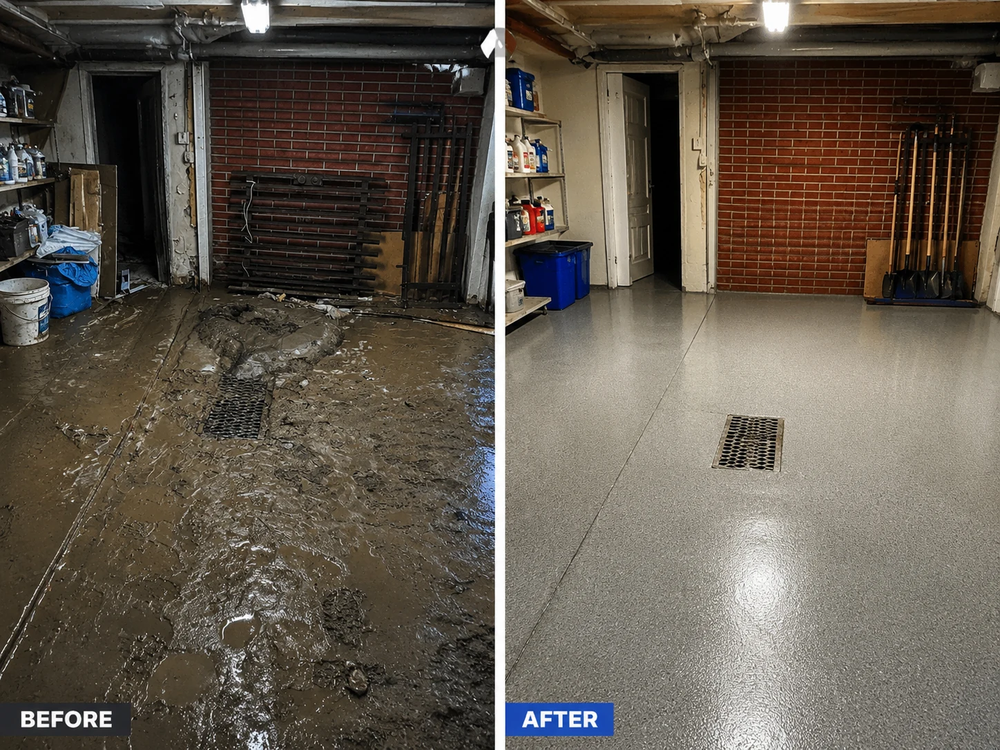 Cleaning basements and garages in Emilia-Romagna